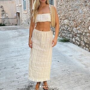 ISO Doen Renee top and Renaud skirt